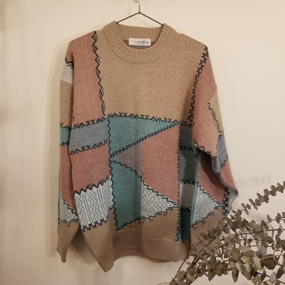 NWT Vintage lambswool and acrylic sweater